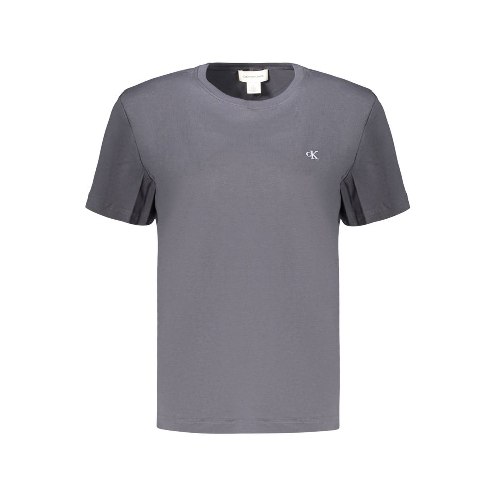 Calvin Klein Gray Cotton T-Shirt
