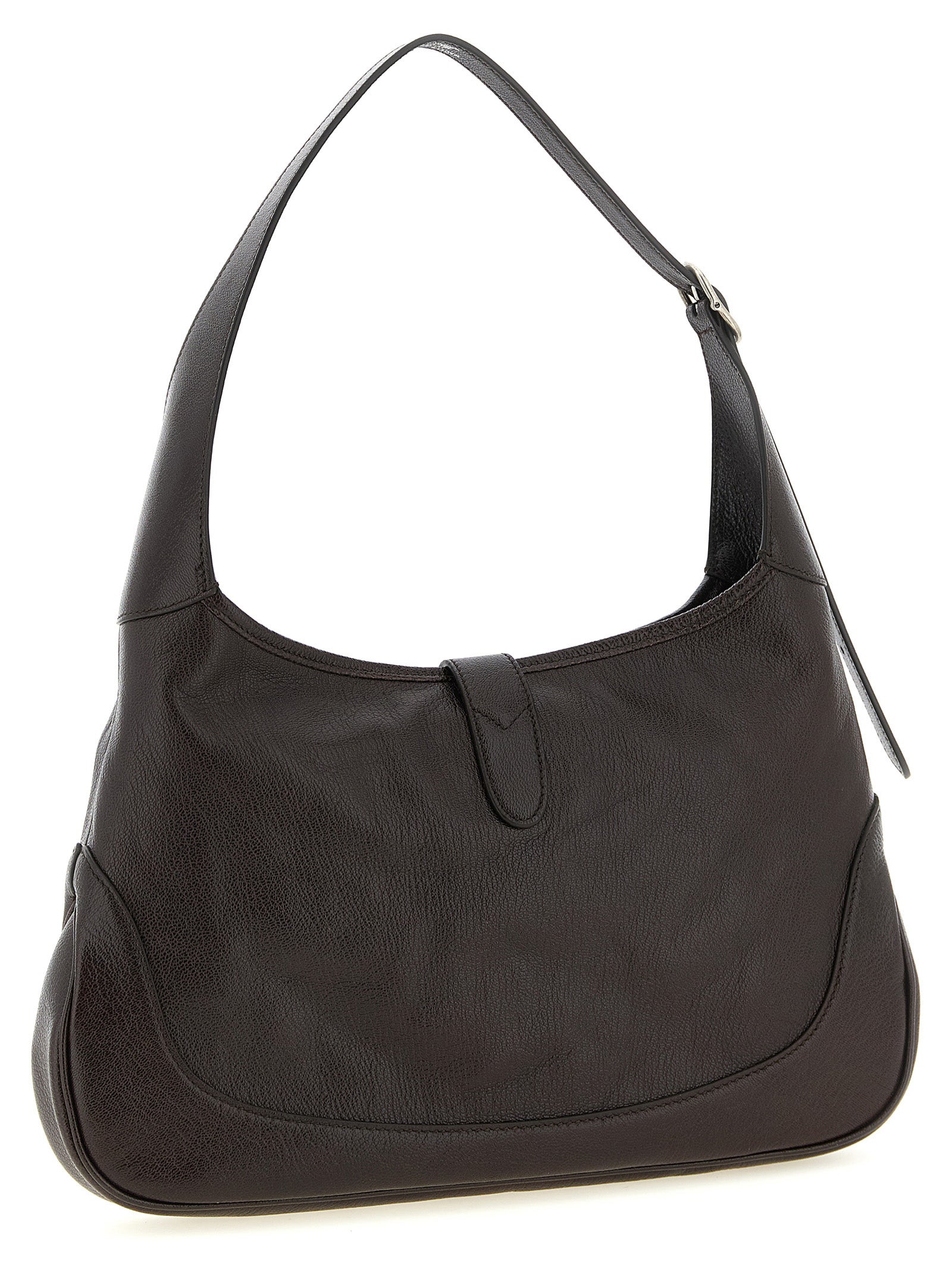Brown Goatskin Shoulder Bag