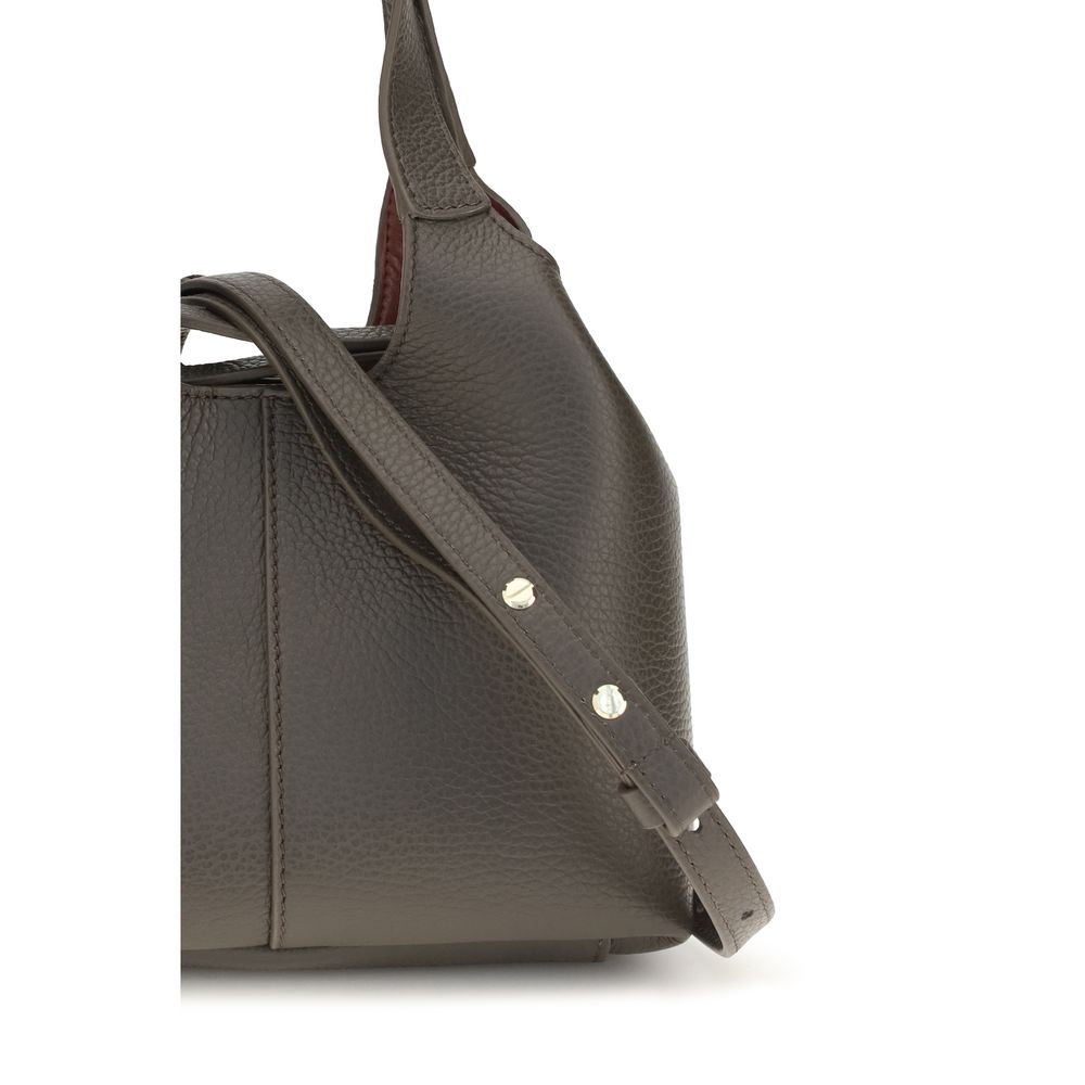Brown Calf Leather Bos Taurus Shoulder Bag