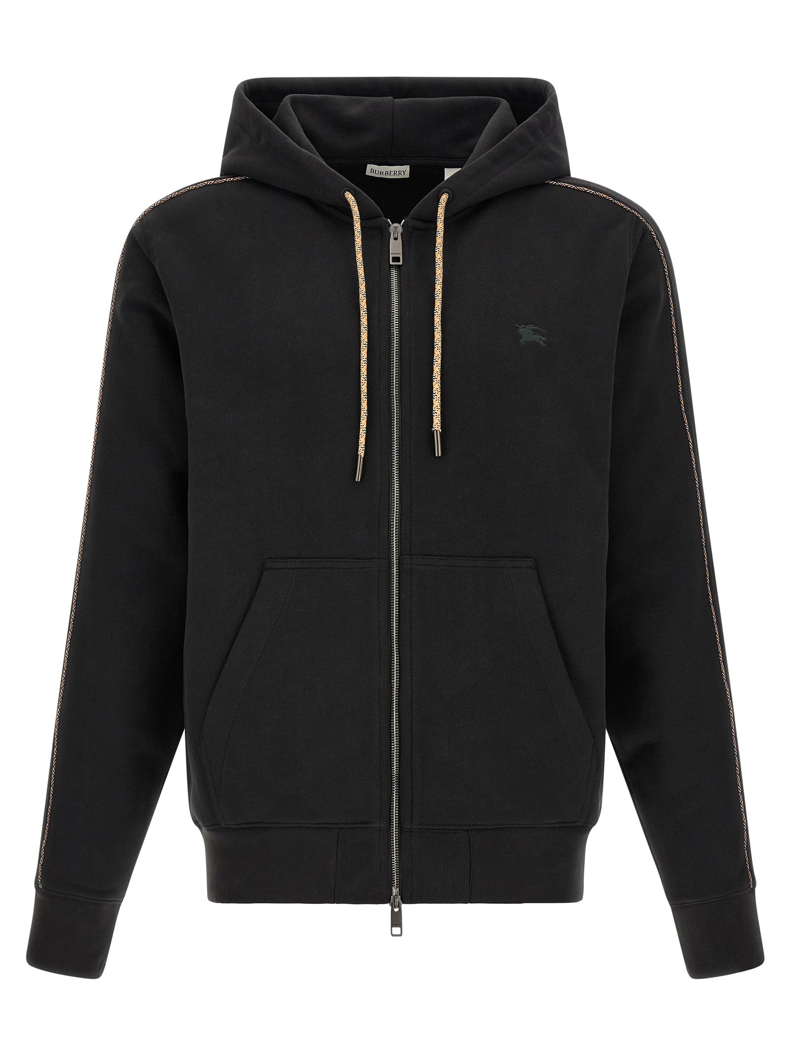 Black Cotton Sweatshirt