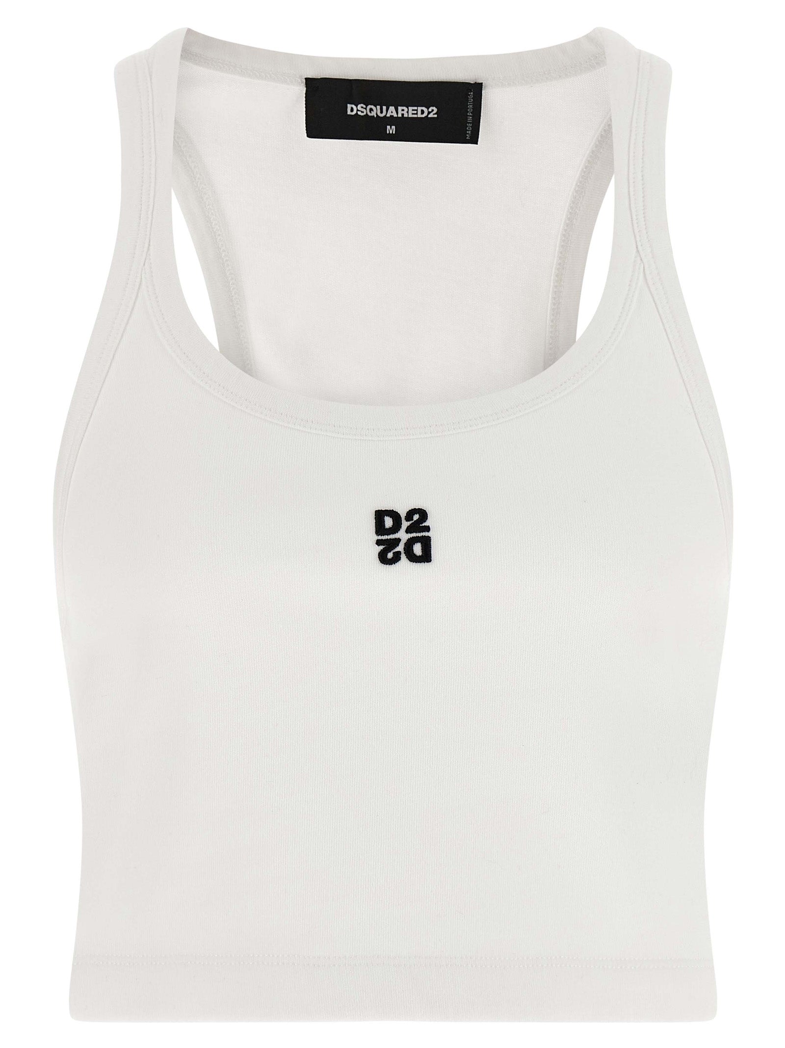 White Cotton Tank Tops