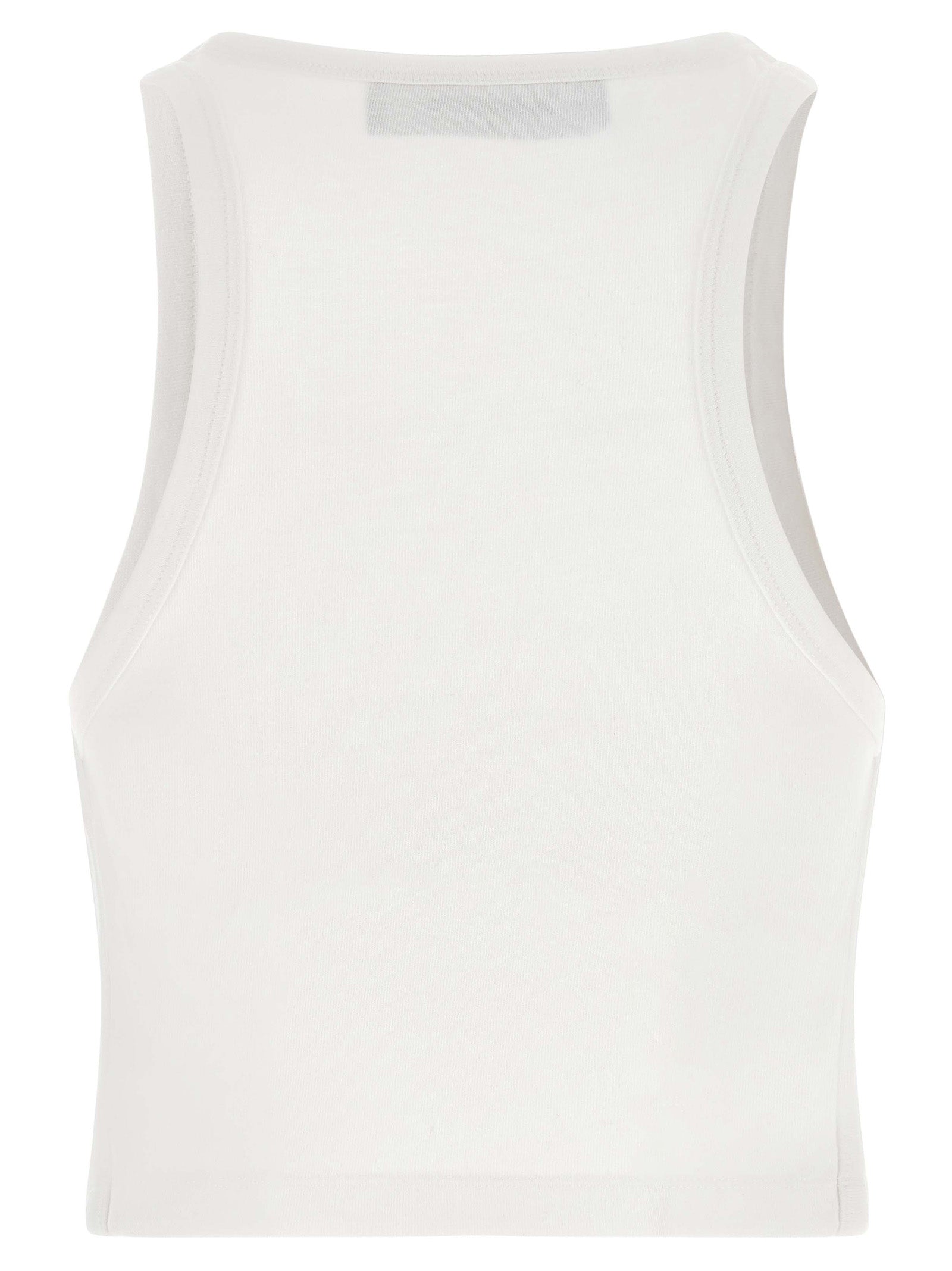 White Cotton Tank Tops