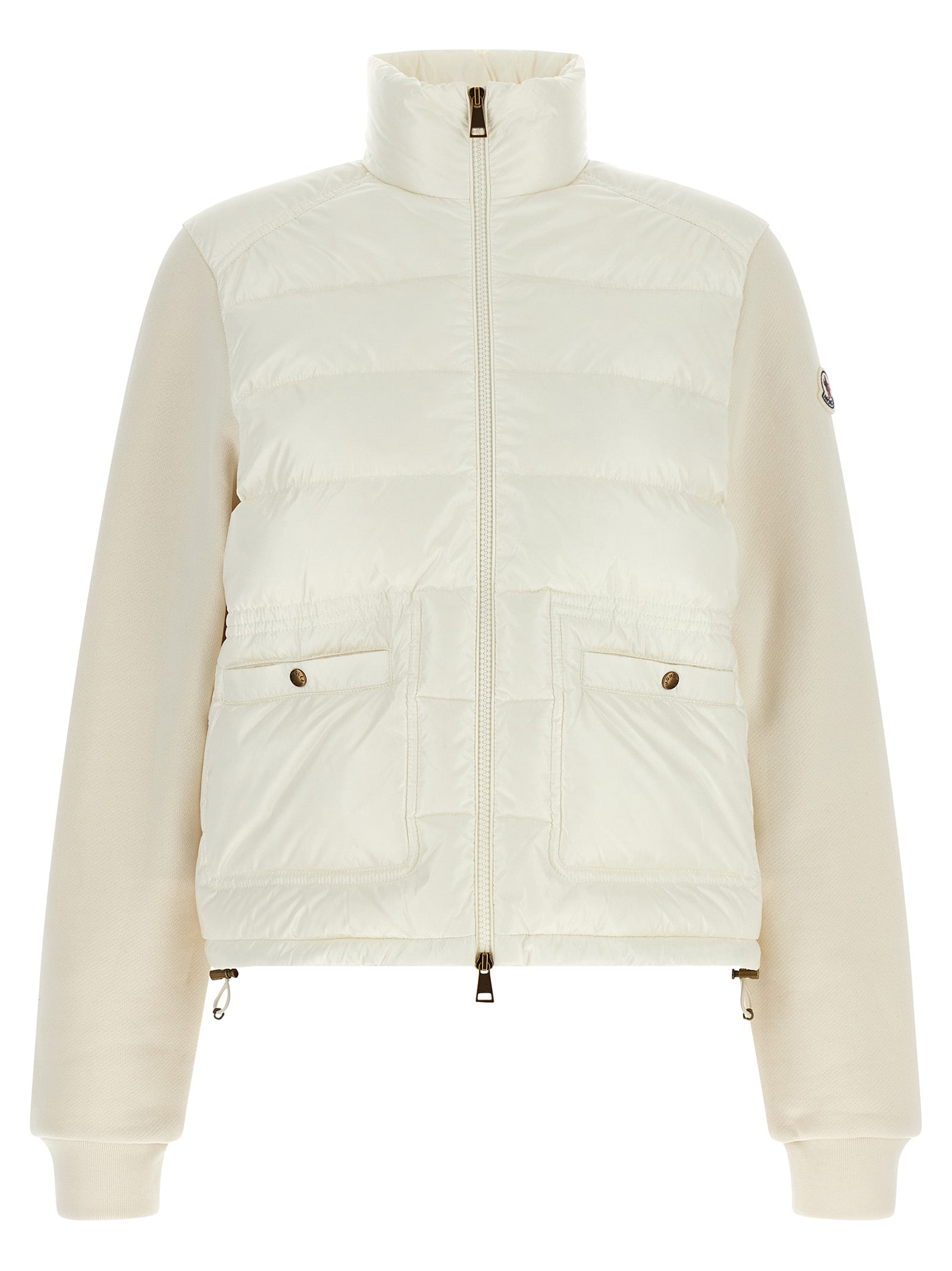 White Polyamide Cardigan