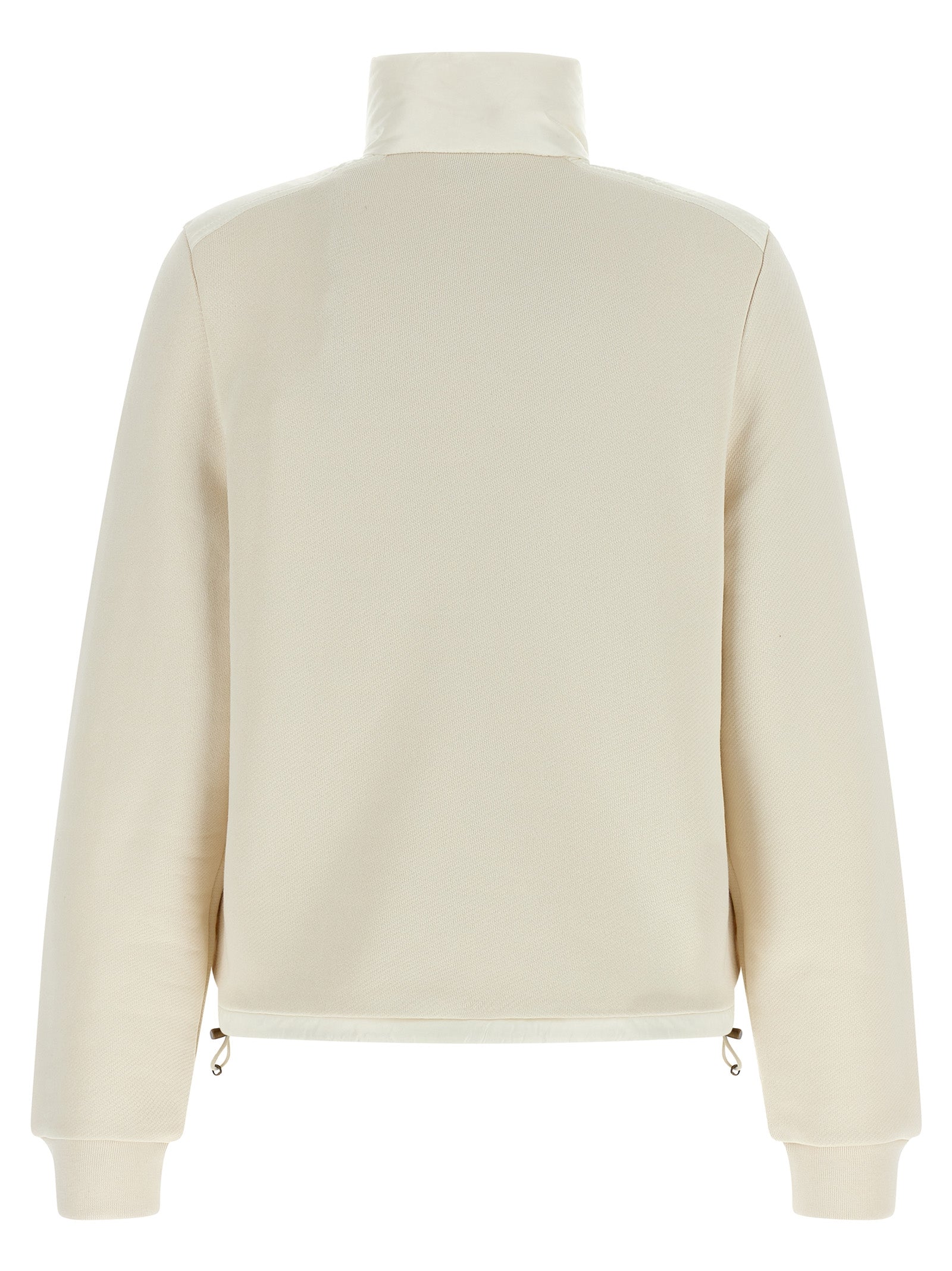 White Polyamide Cardigan