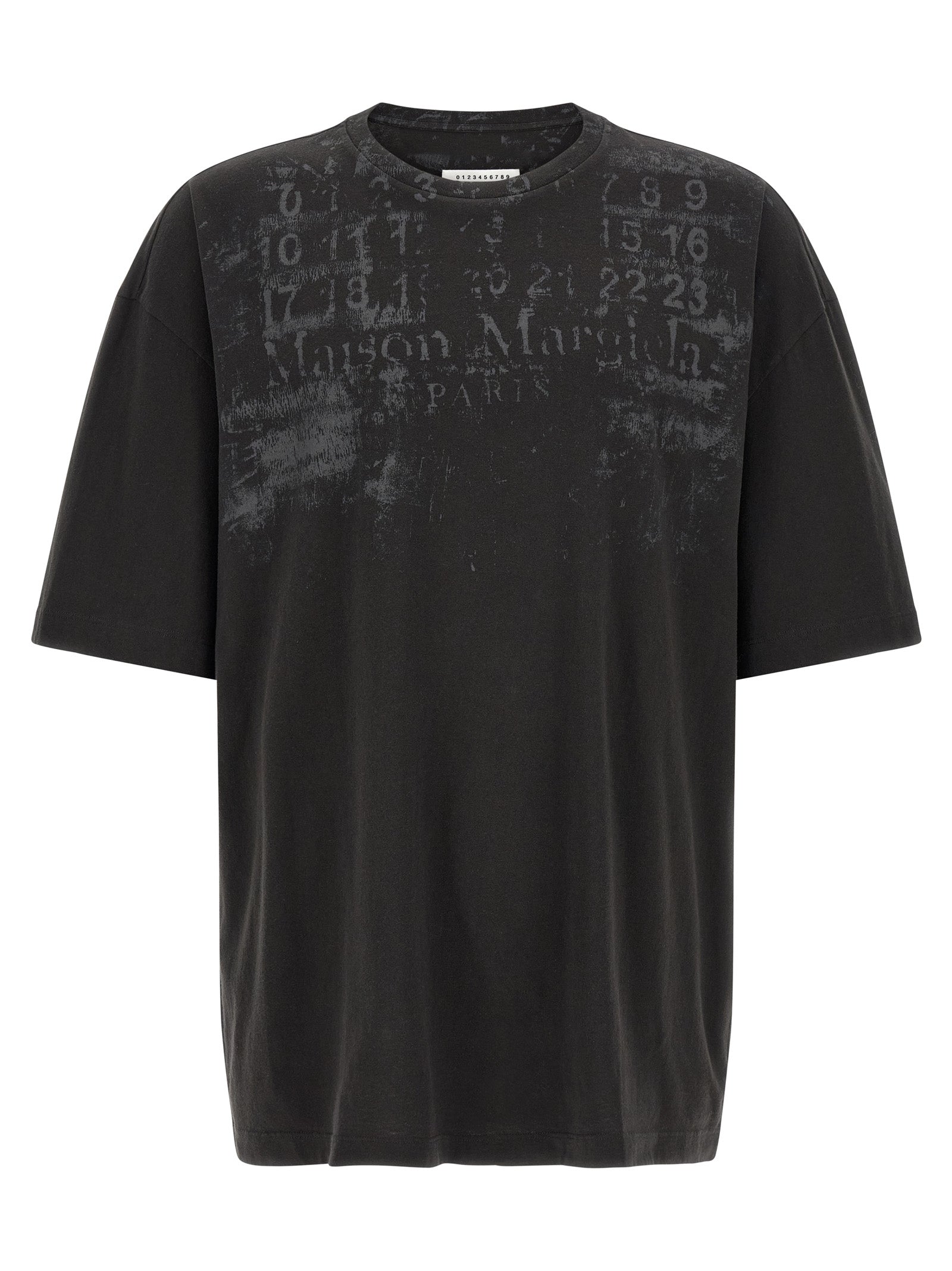 Black Cotton Long Sleeve T-Shirt