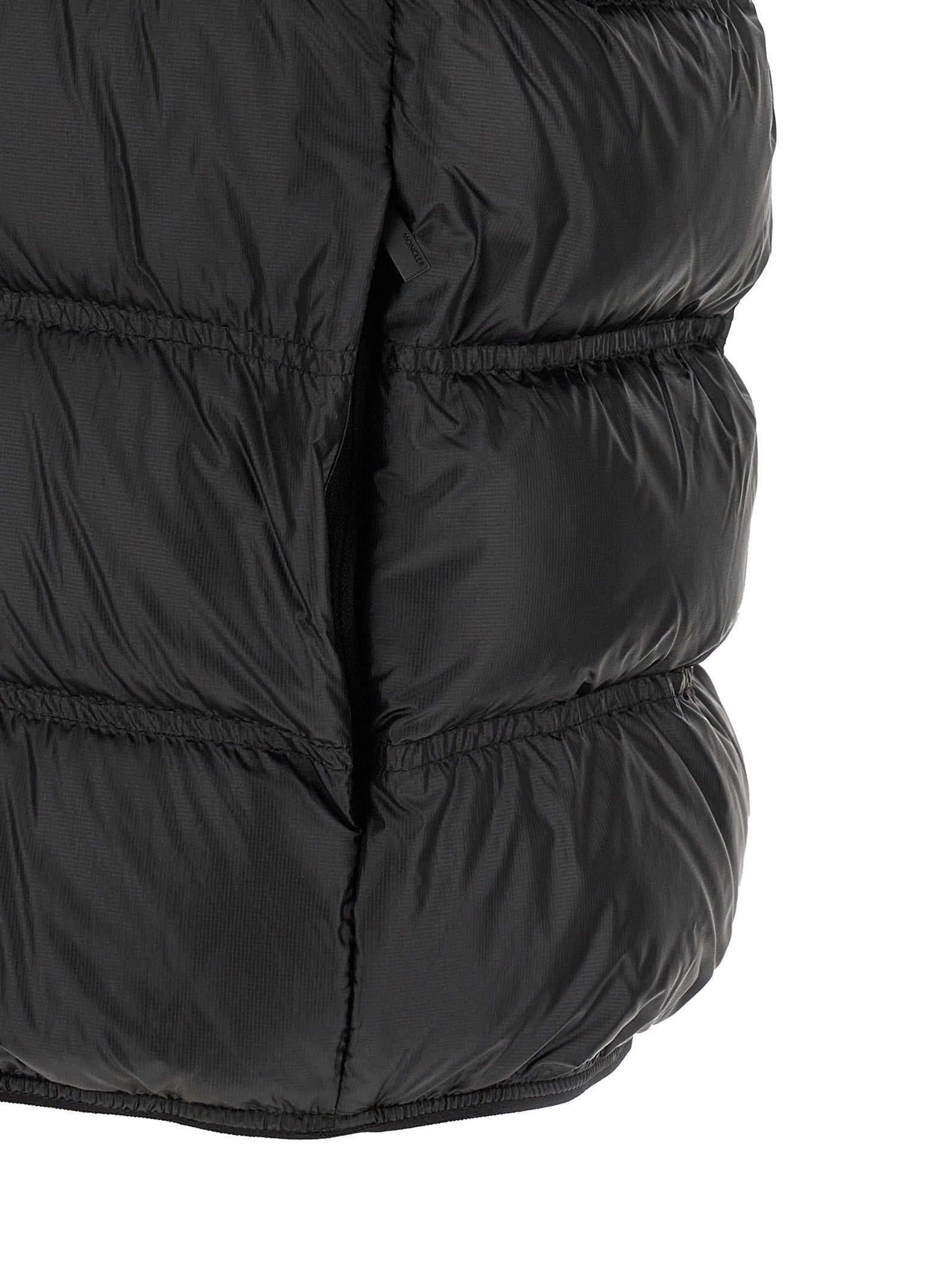 Moncler Black Polyamide Sleeveless Jacket