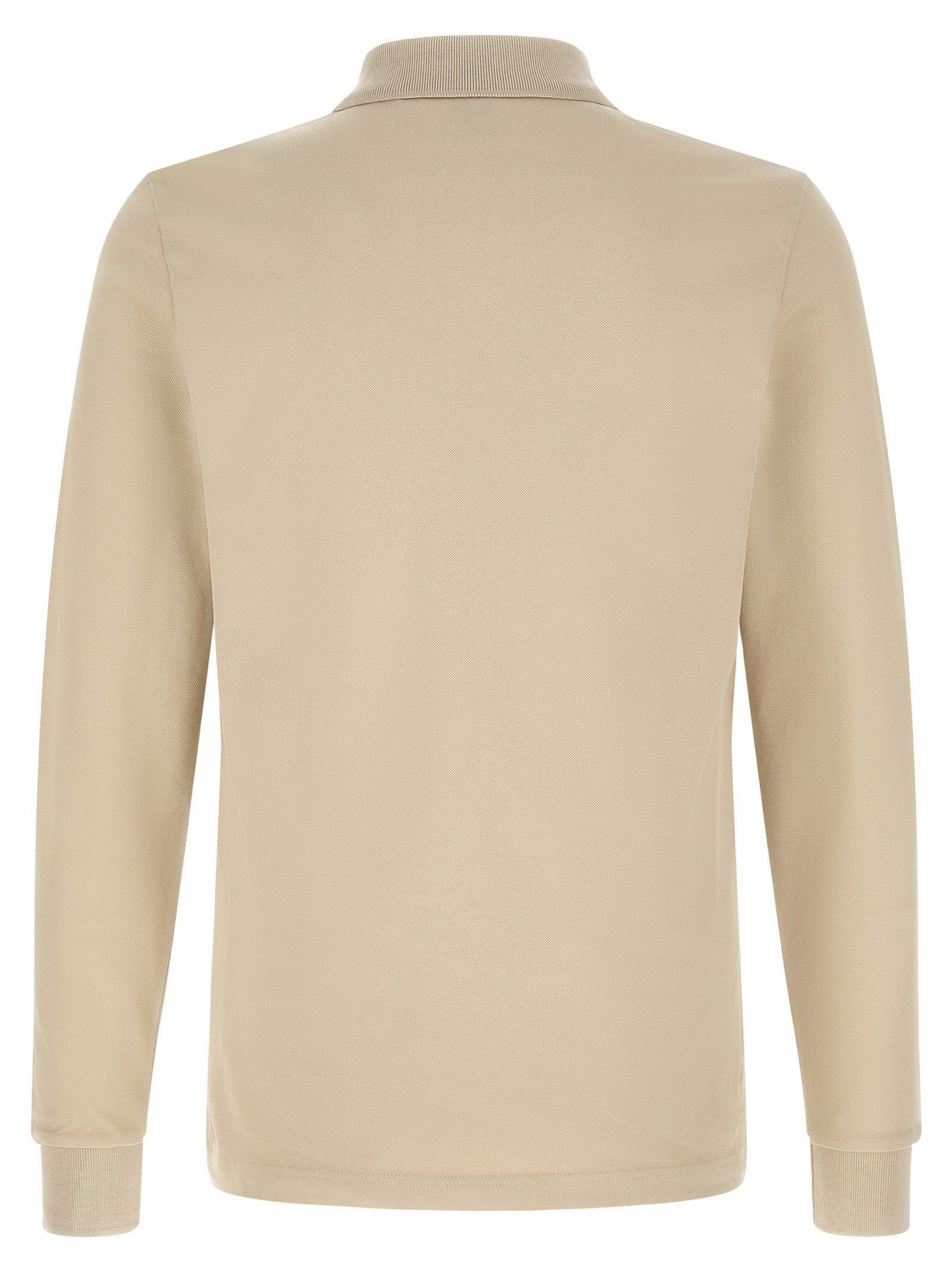 Hugo Boss Beige Cotton Polo Shirt