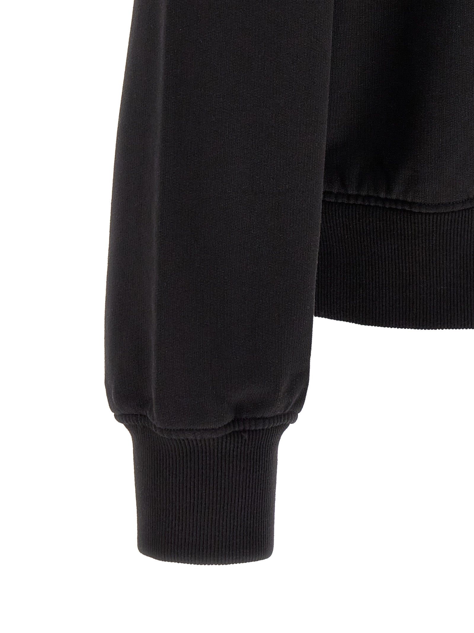 Dolce & Gabbana Black Cotton Sweatshirt