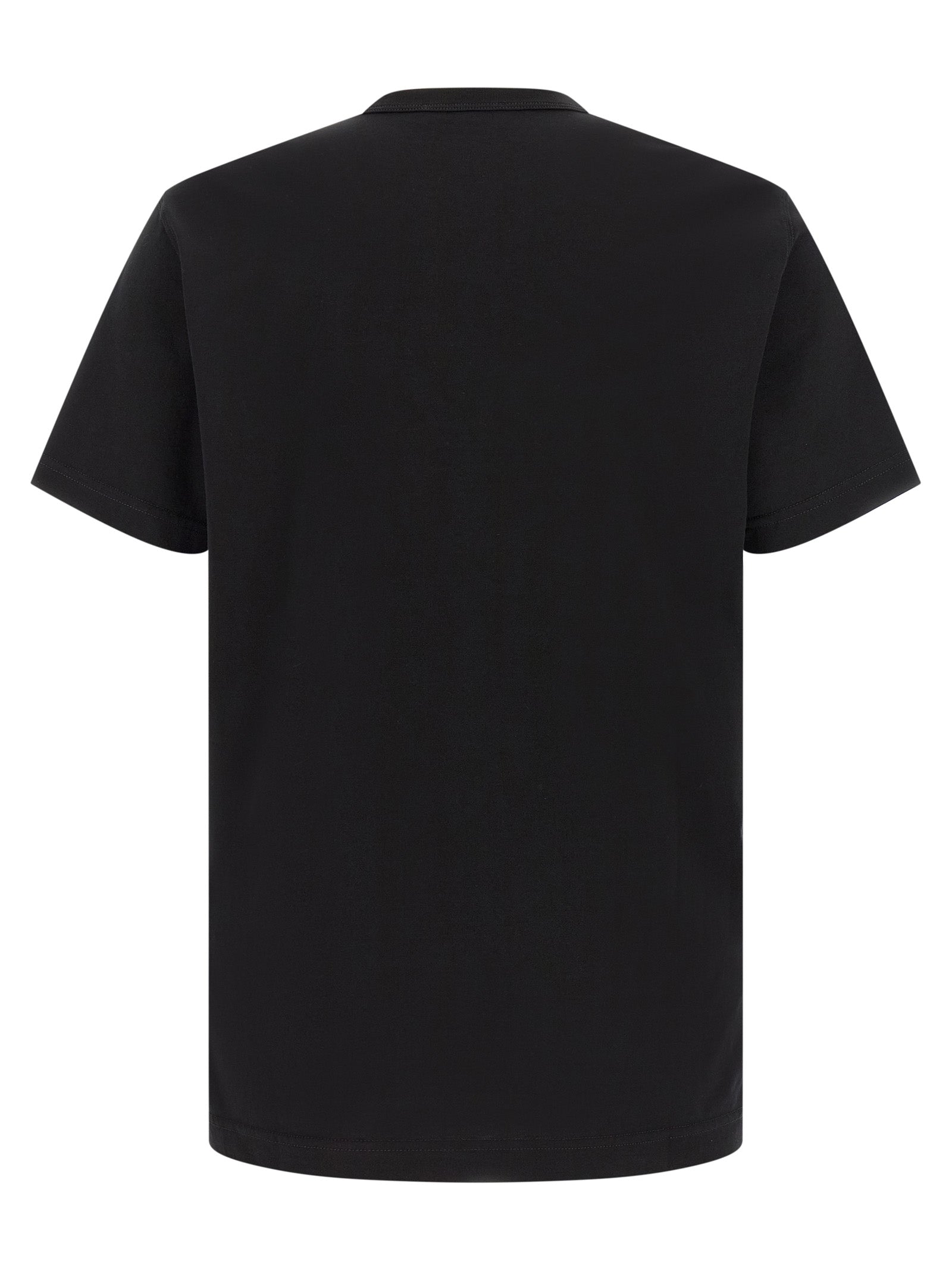 Dolce & Gabbana Black Cotton T-Shirt