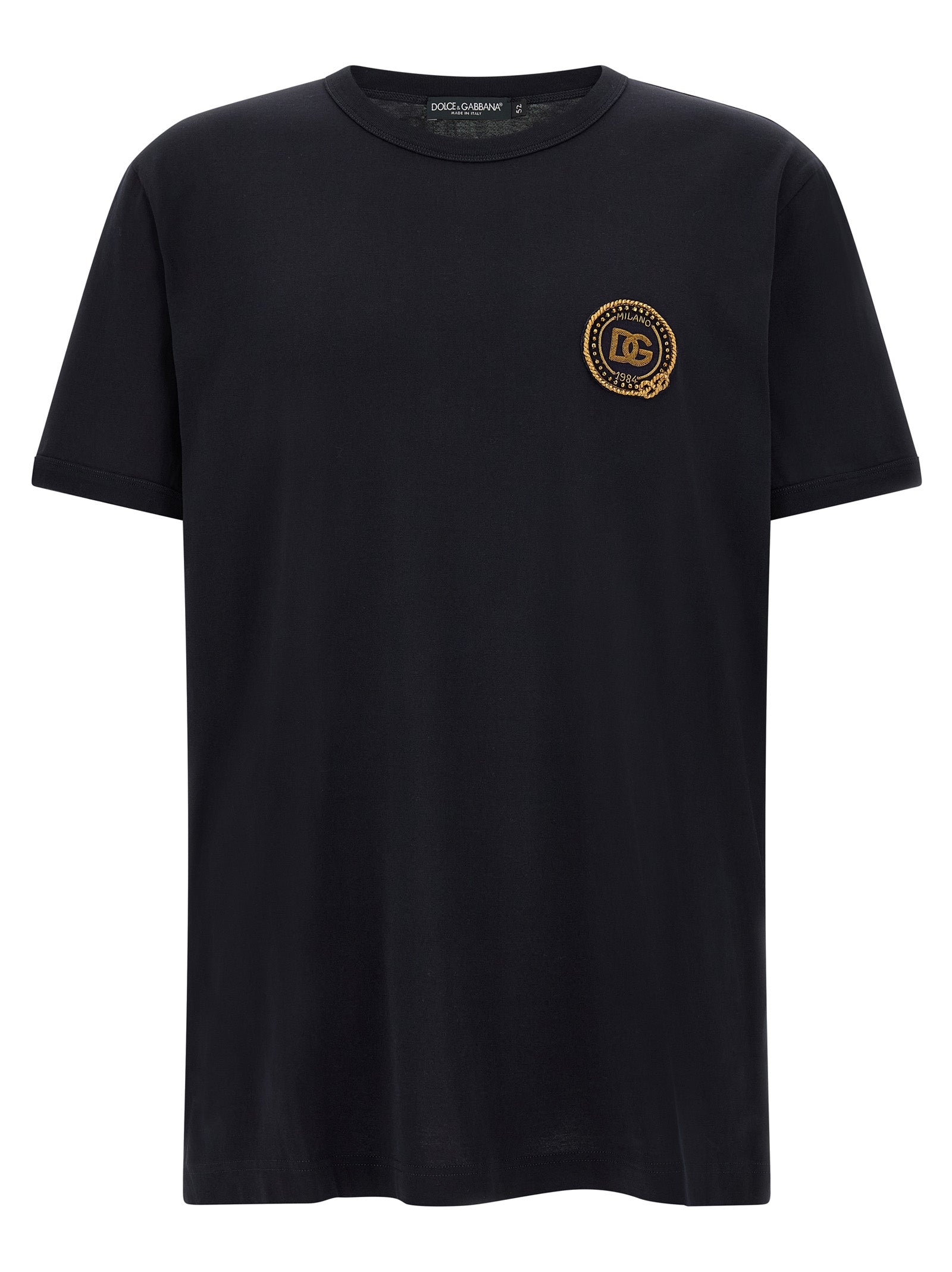 Dolce & Gabbana Blue Cotton T-Shirt