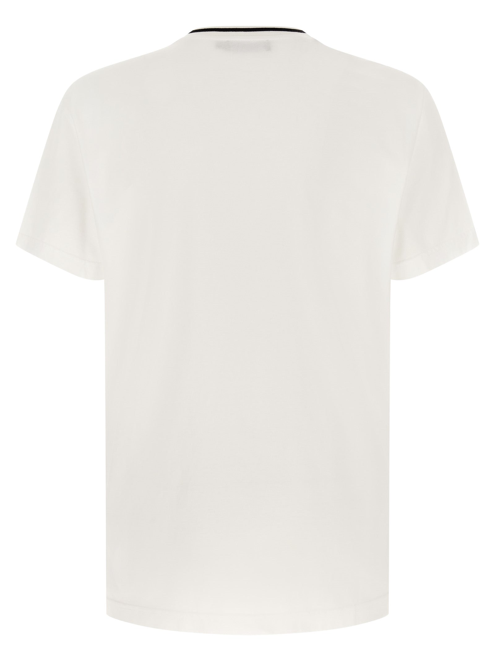 Dolce & Gabbana White Cotton T-Shirt