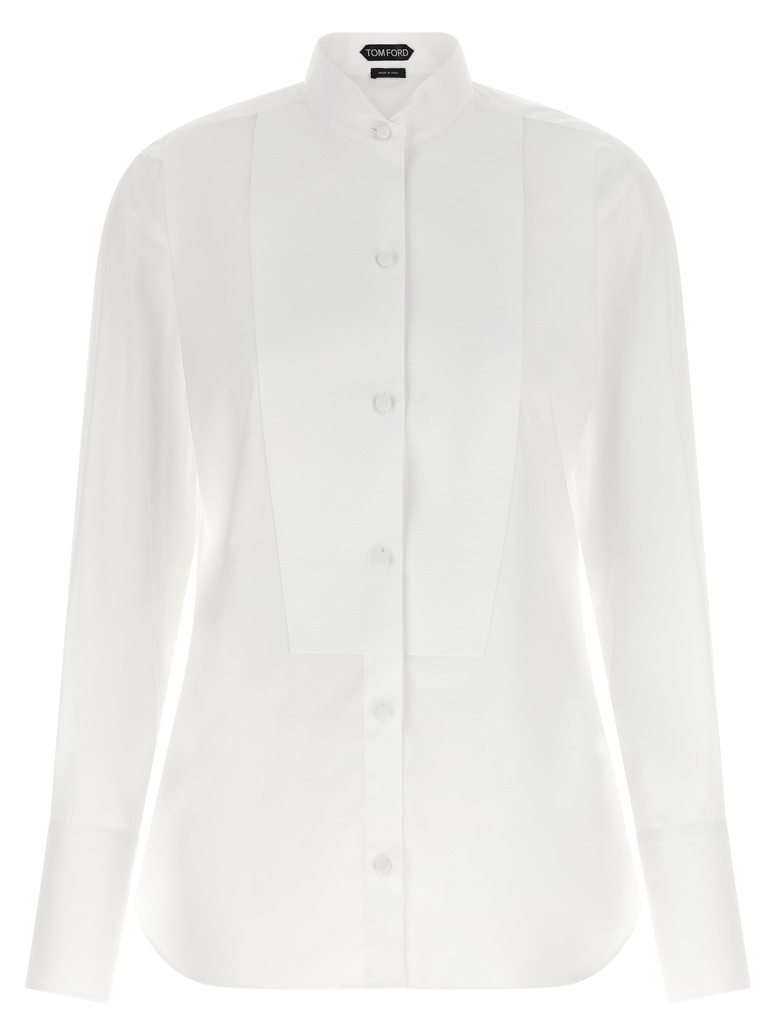 Tom Ford White Cotton Blouse