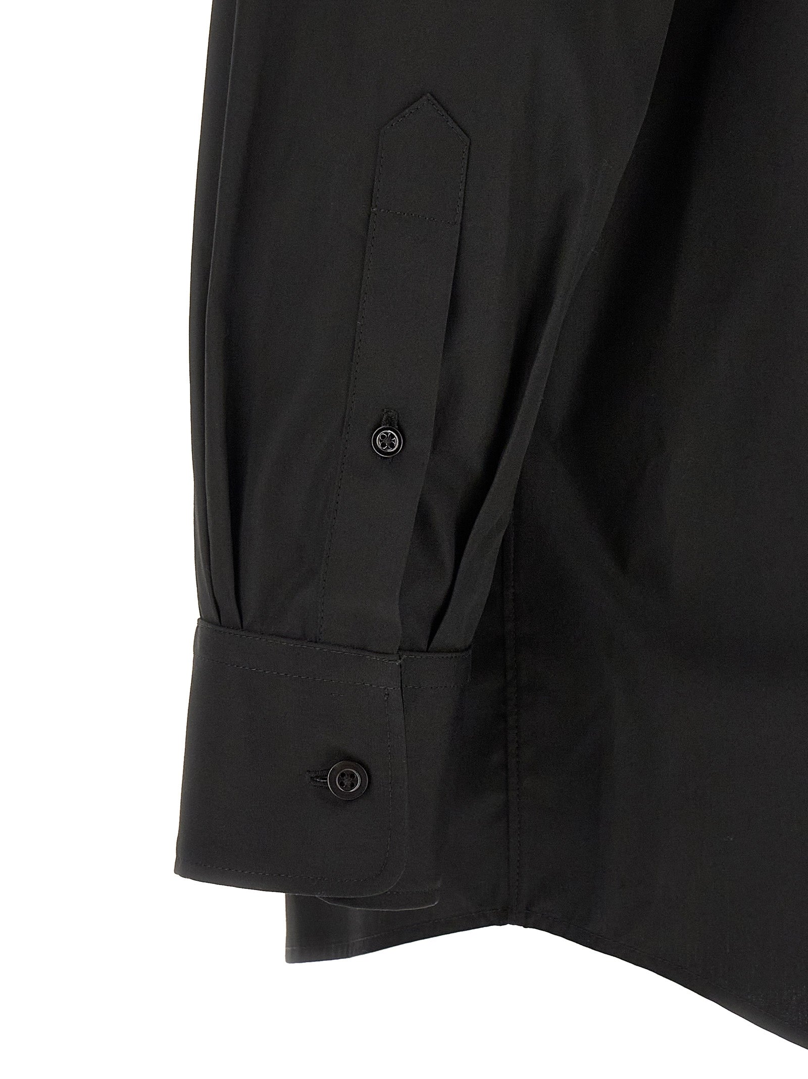 Maison Margiela Black Cotton Blouse