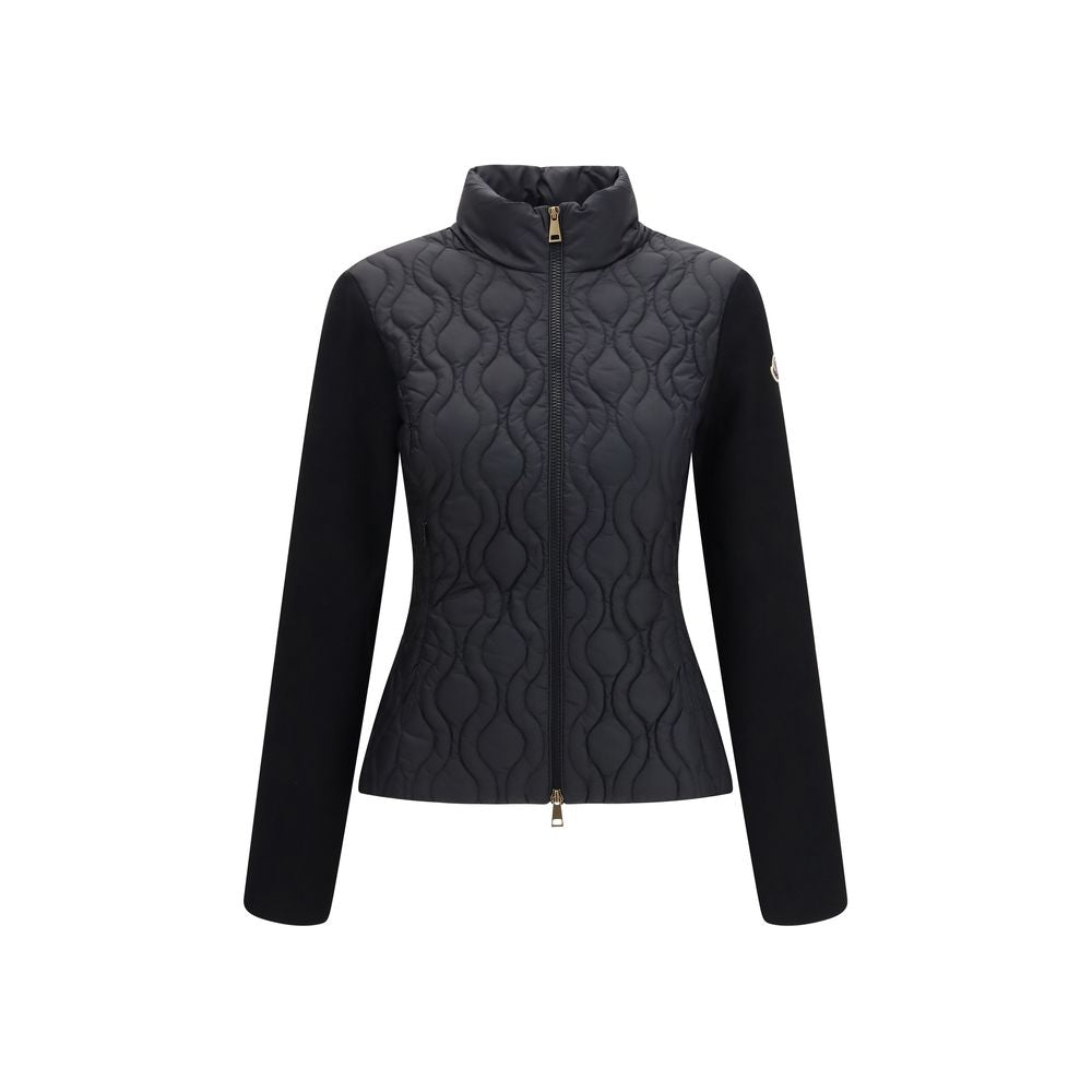 Moncler Black Cotton Shell Jacket