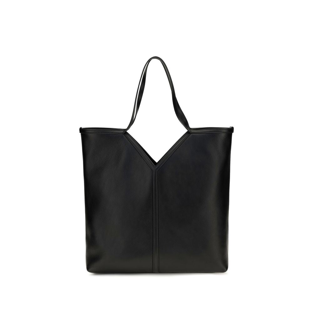 Saint Laurent Black Calf Leather Bos Taurus Shoulder Bag