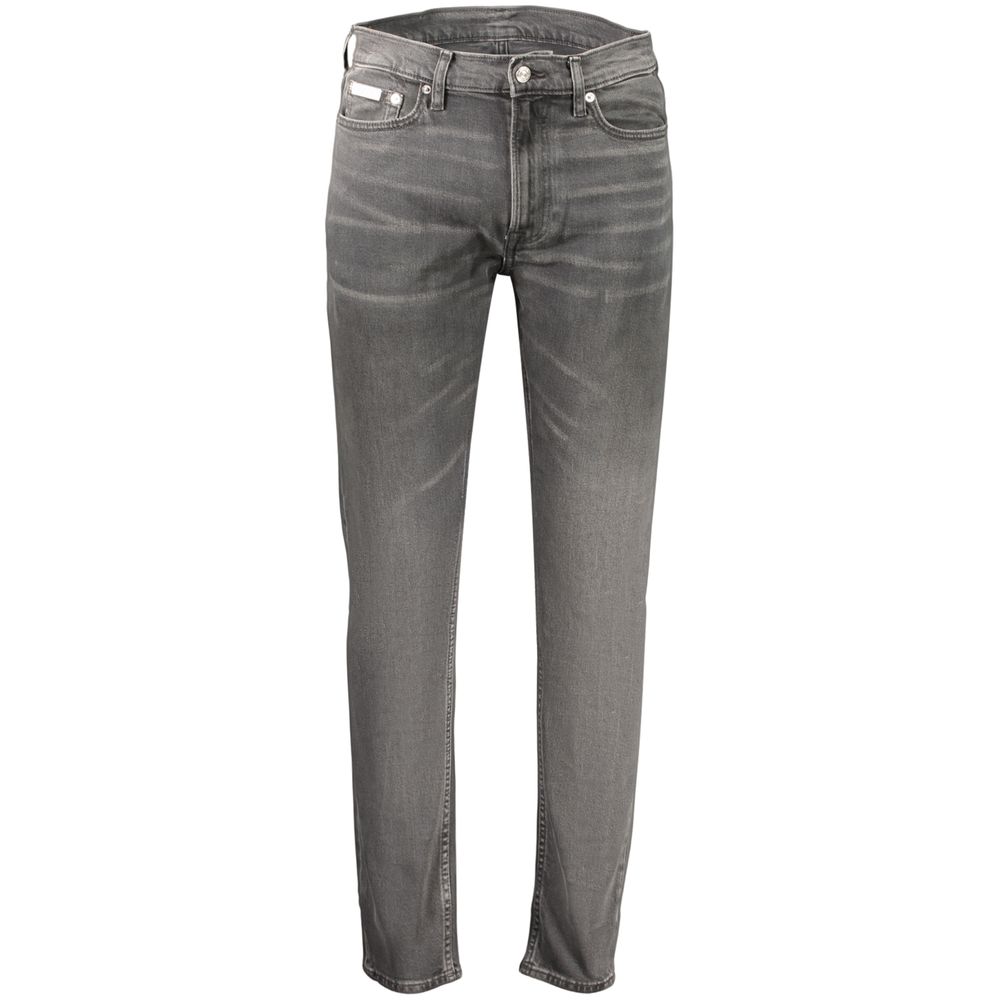 Calvin Klein Black Cotton Men's Jeans