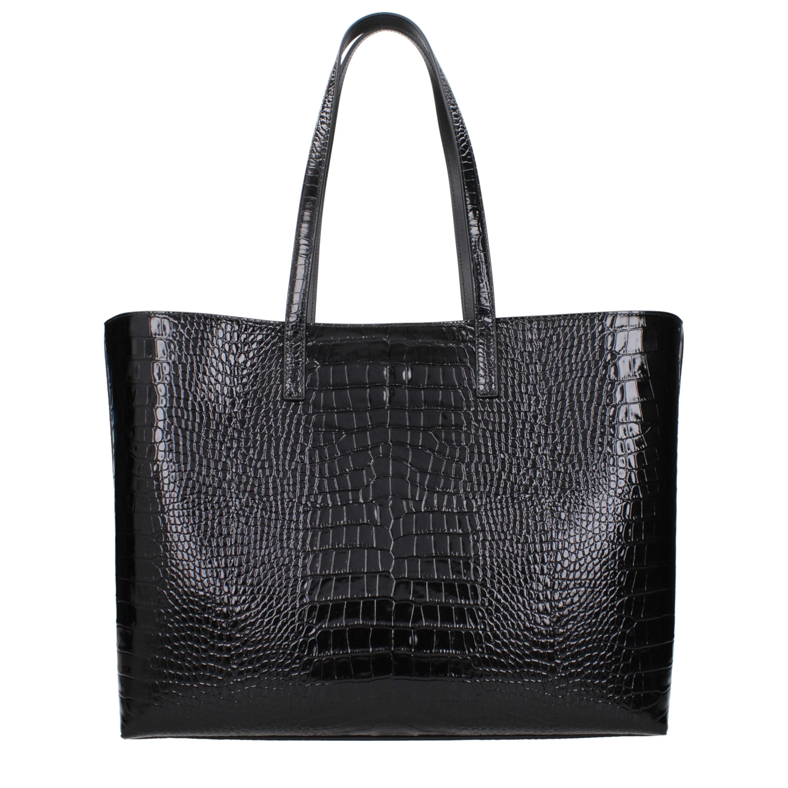 Jimmy Choo Black Leather Shoulder Bag