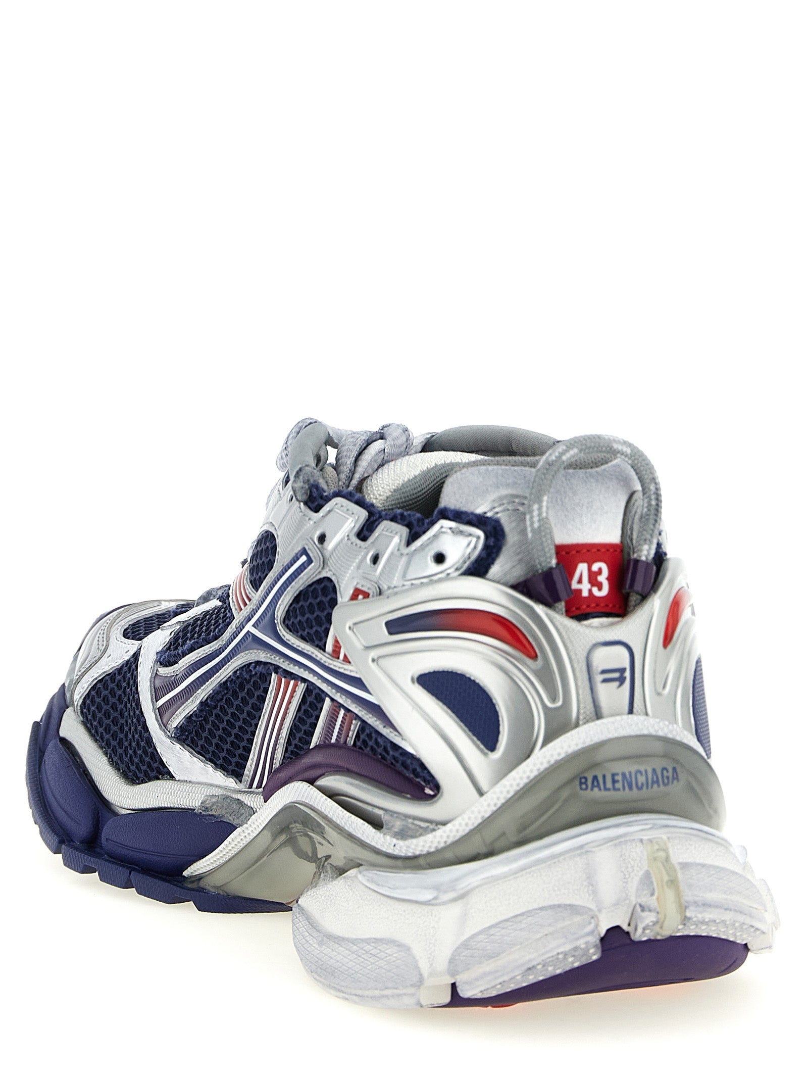 Balenciaga Multicolor Polyethylene Athletic Sneakers