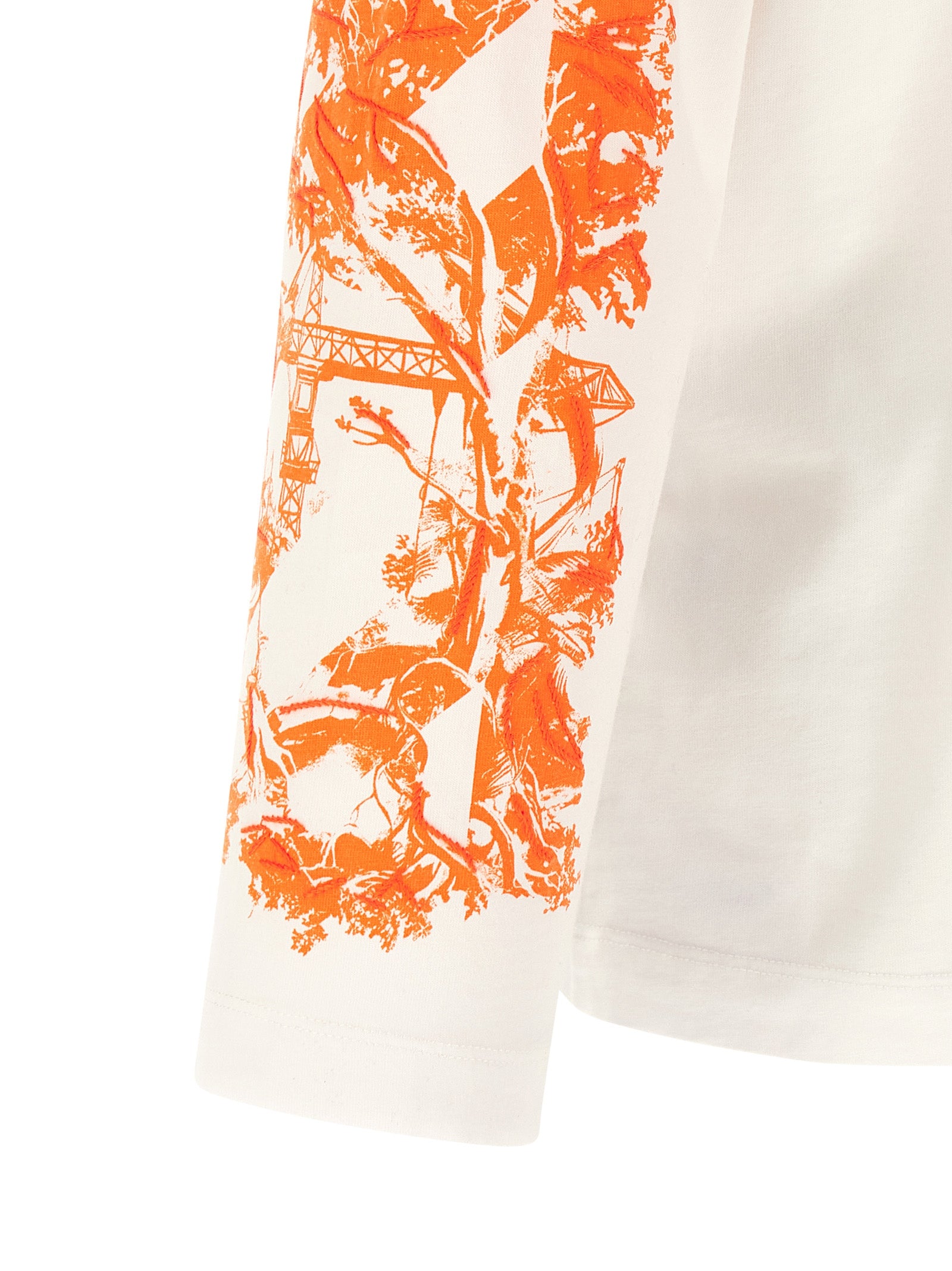 Off-White White Cotton T-Shirt