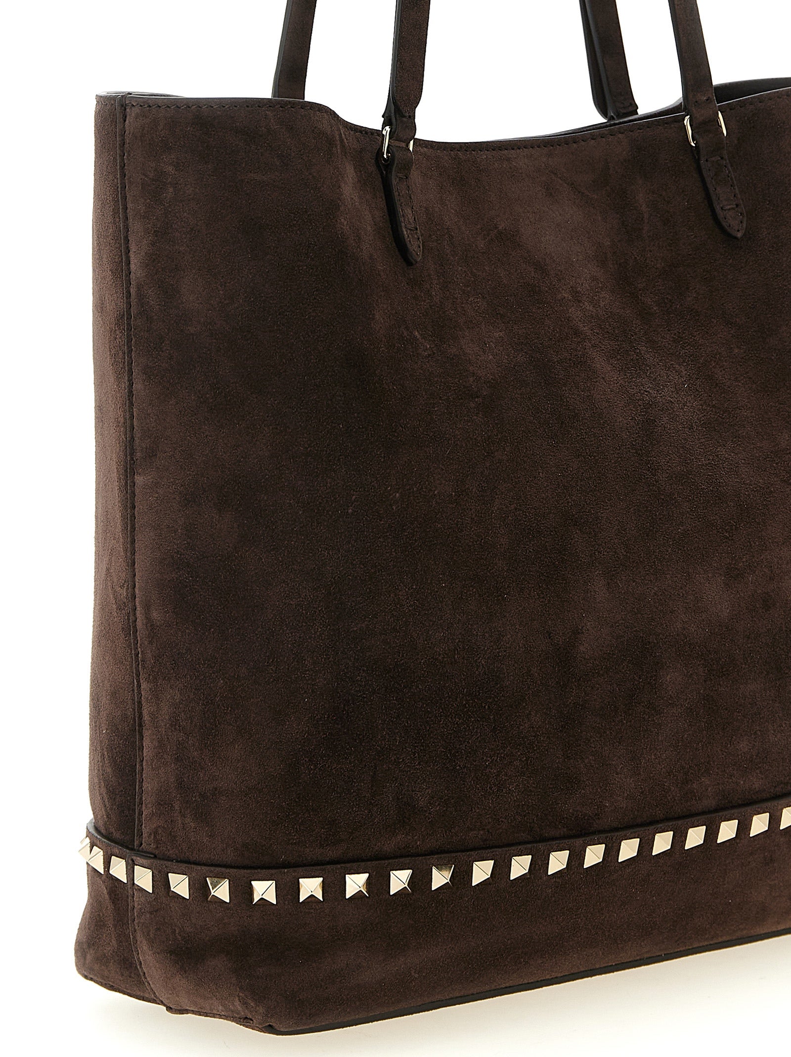Valentino Garavani Brown Calfskin Shoulder Bag