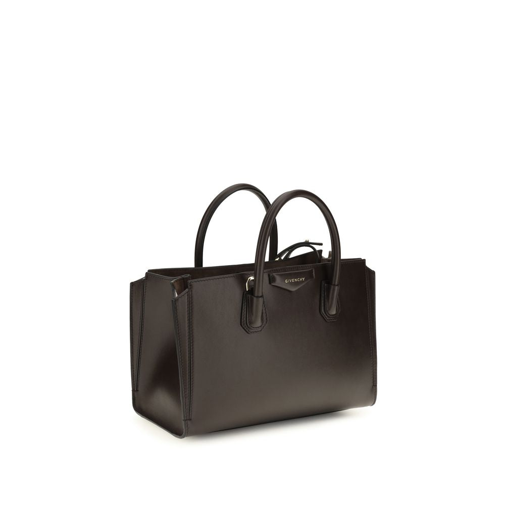 Givenchy Brown Calf Leather Bos Taurus Handbag