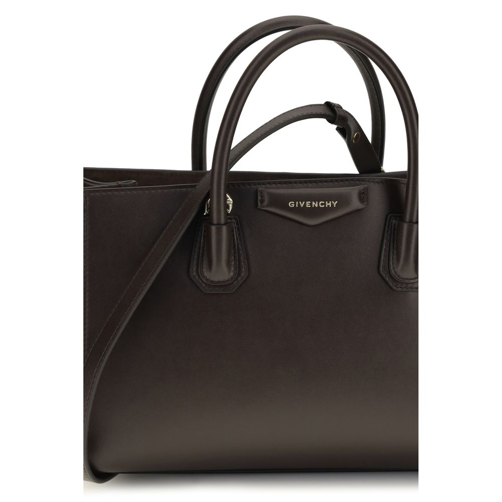 Givenchy Brown Calf Leather Bos Taurus Handbag