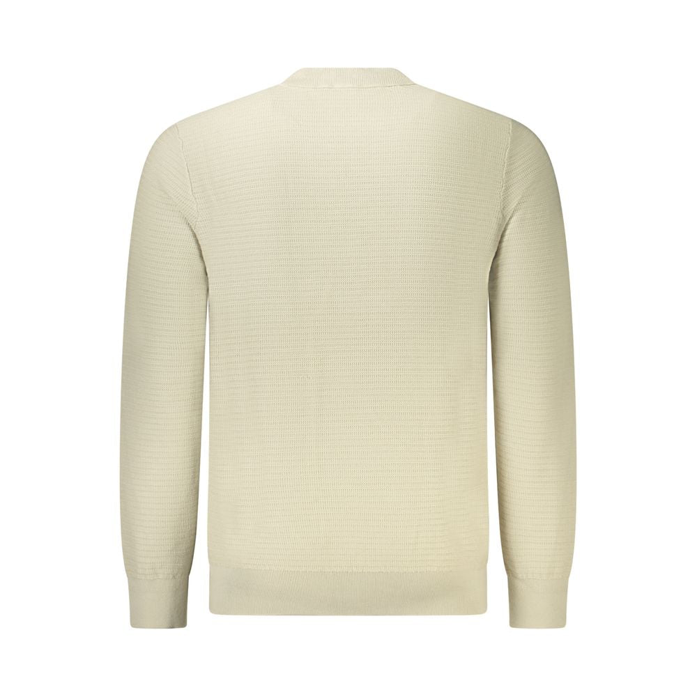Hugo Boss Beige Cotton Men's Sweater