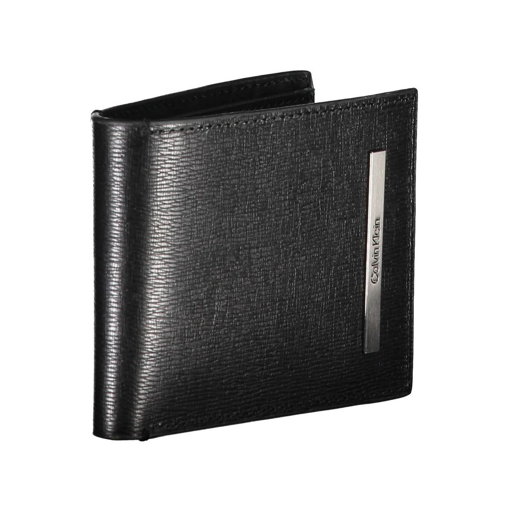 Calvin Klein Black Eco Leather Wallet