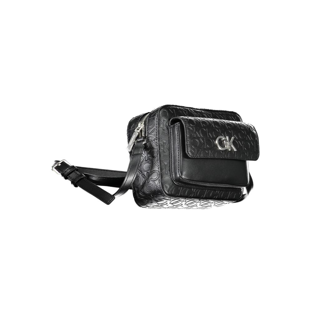 Calvin Klein Black Polyester Shoulder Bag
