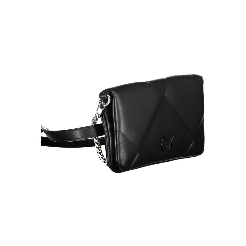 Calvin Klein Black Polyester Handbag