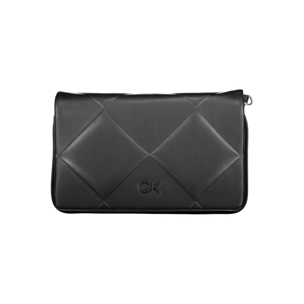 Calvin Klein Black Polyurethane Handbag