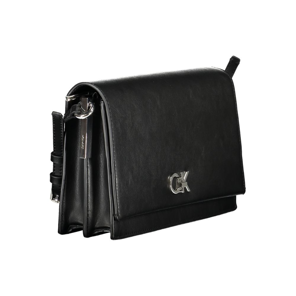 Calvin Klein Black Polyester Bag