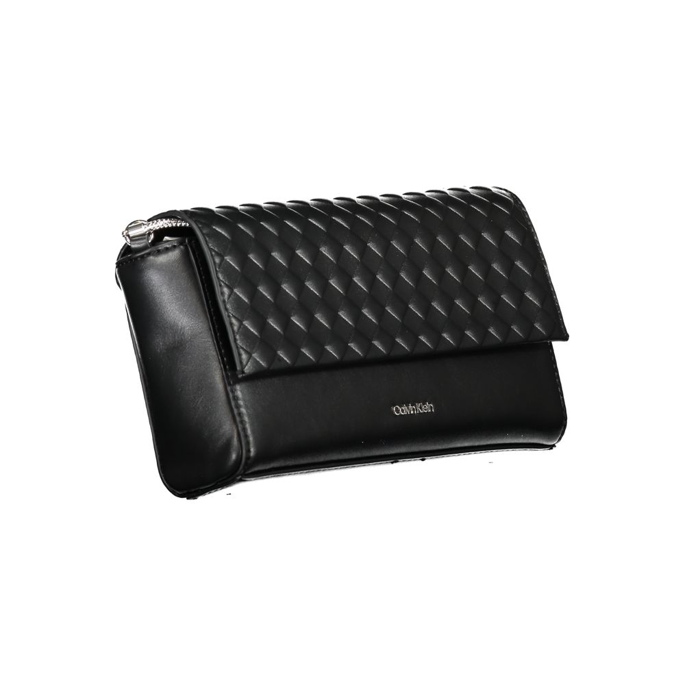 Calvin Klein "Black Polyester Shoulder Bag"