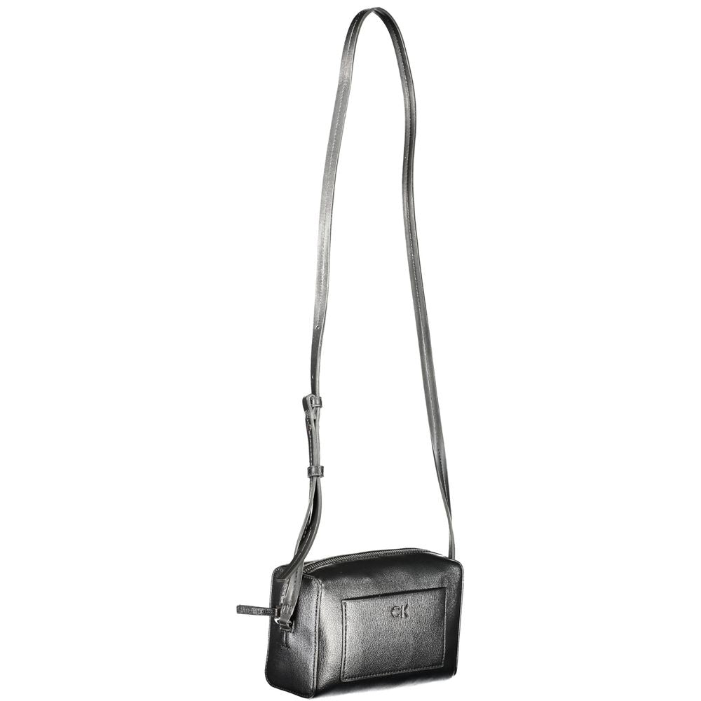 Calvin Klein Black Polyester Shoulder Bag