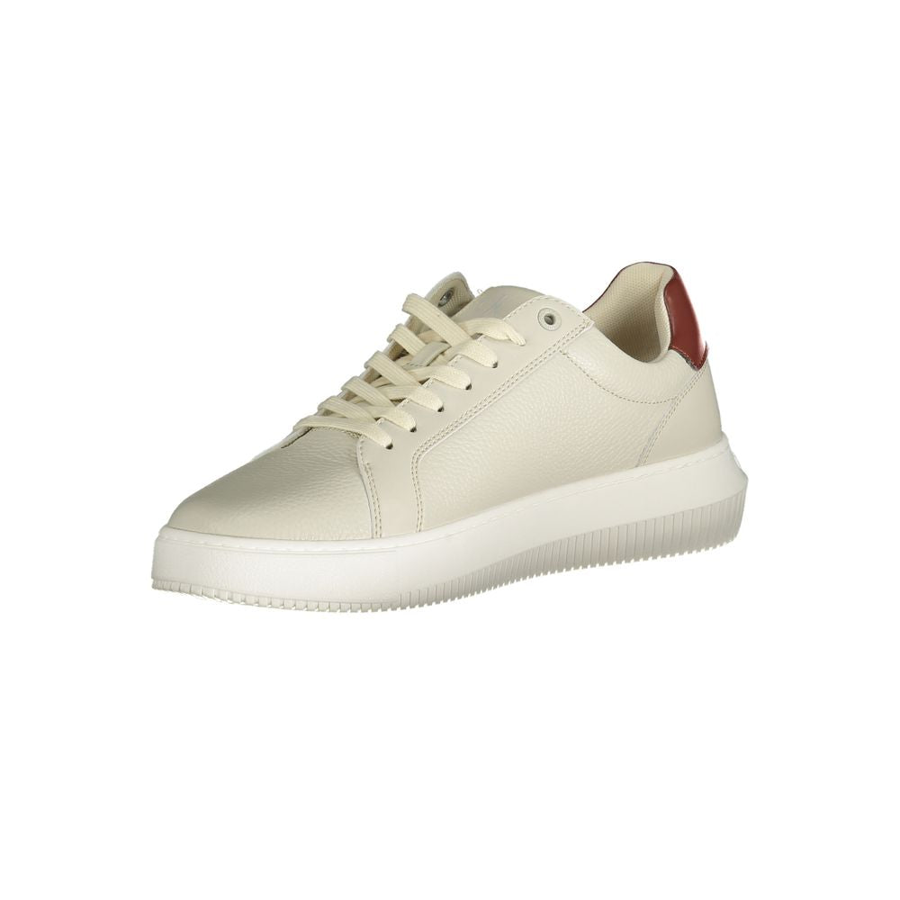 Calvin Klein Grey Polyurethane Sneaker