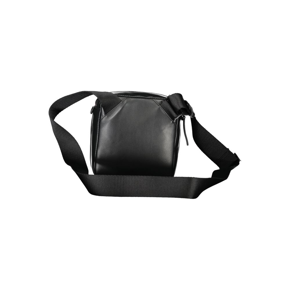 Calvin Klein Black Polyurethane Shoulder Bag