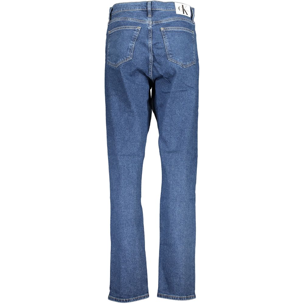 Calvin Klein Blue Cotton Jean