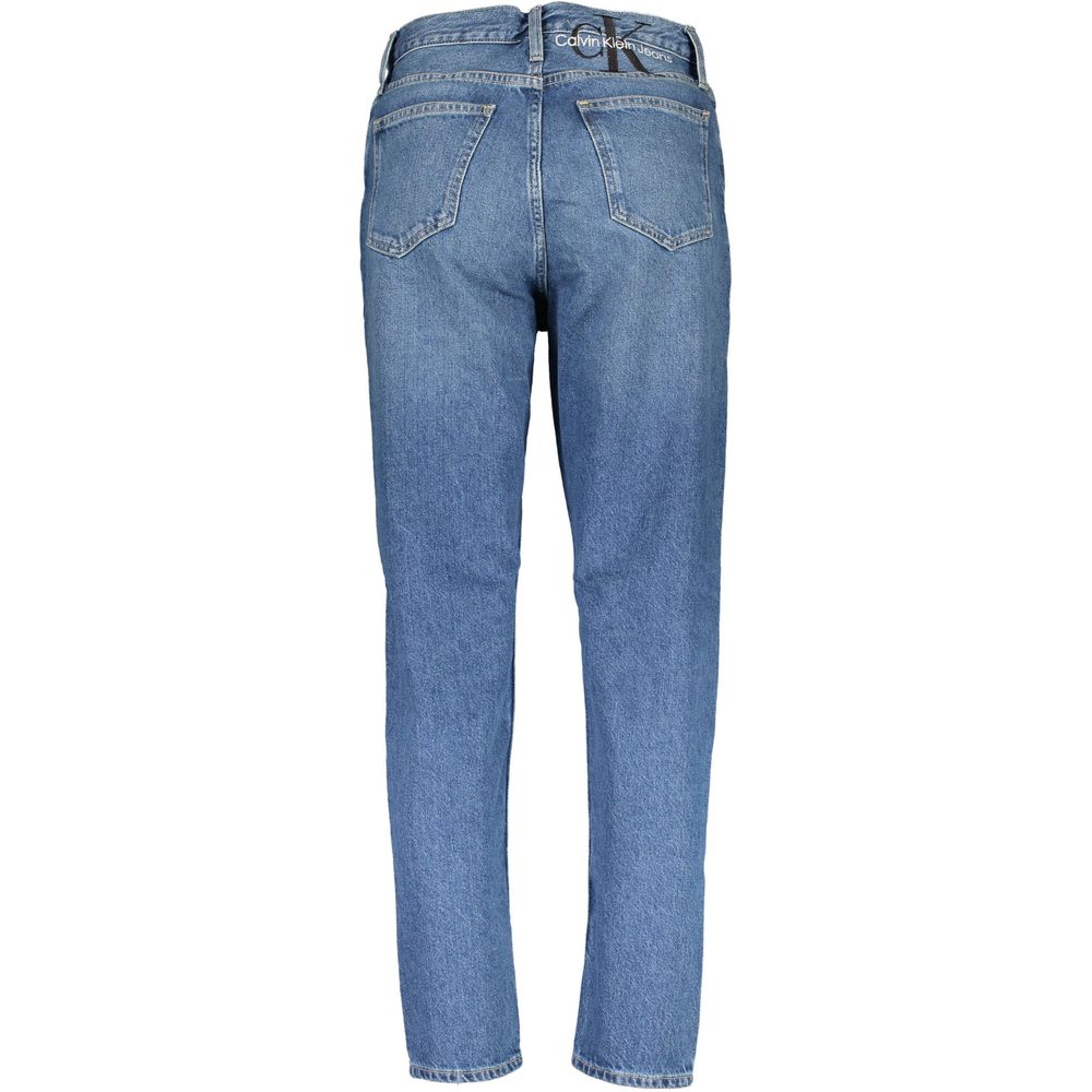 Calvin Klein Blue Cotton Jeans