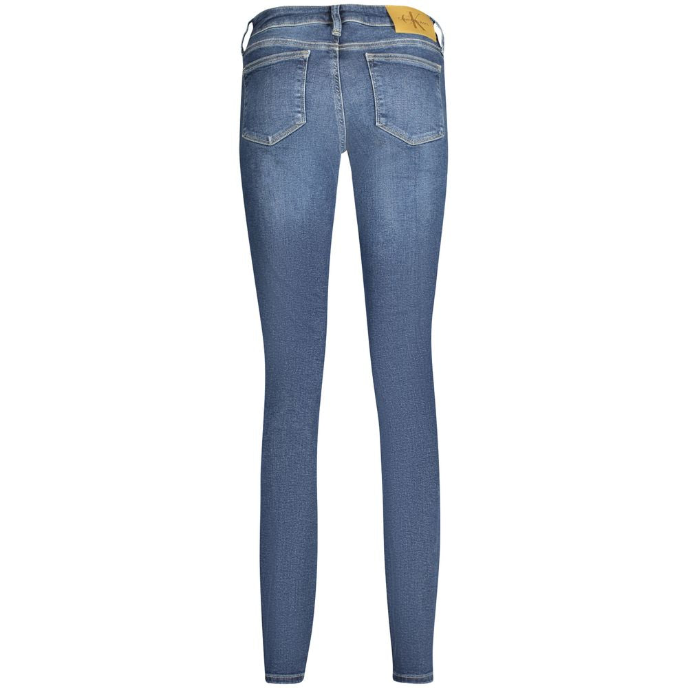 Calvin Klein Blue Cotton Jeans