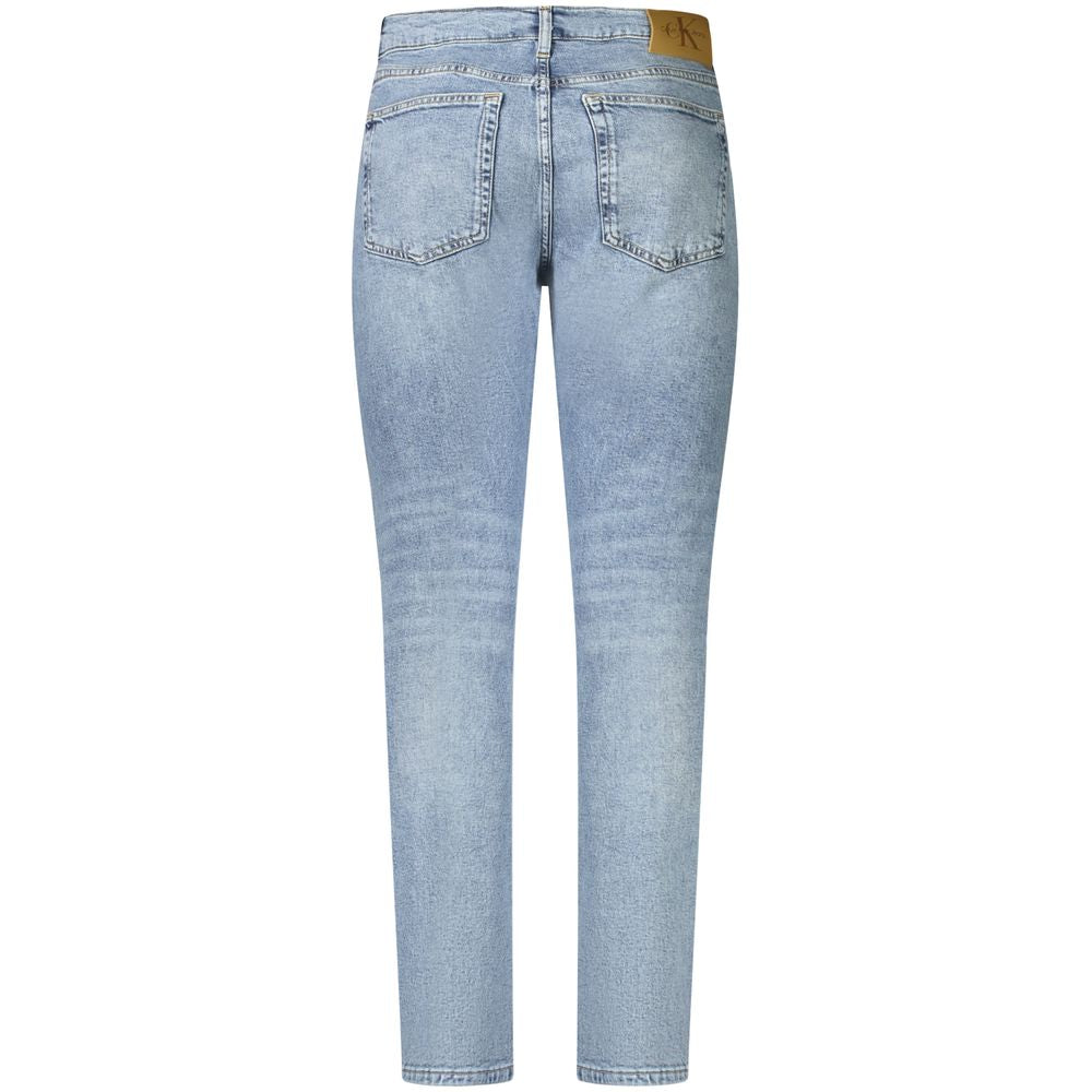 Calvin Klein Light Blue Cotton Jeans