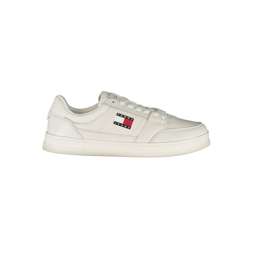 White Leather Men Sneaker
