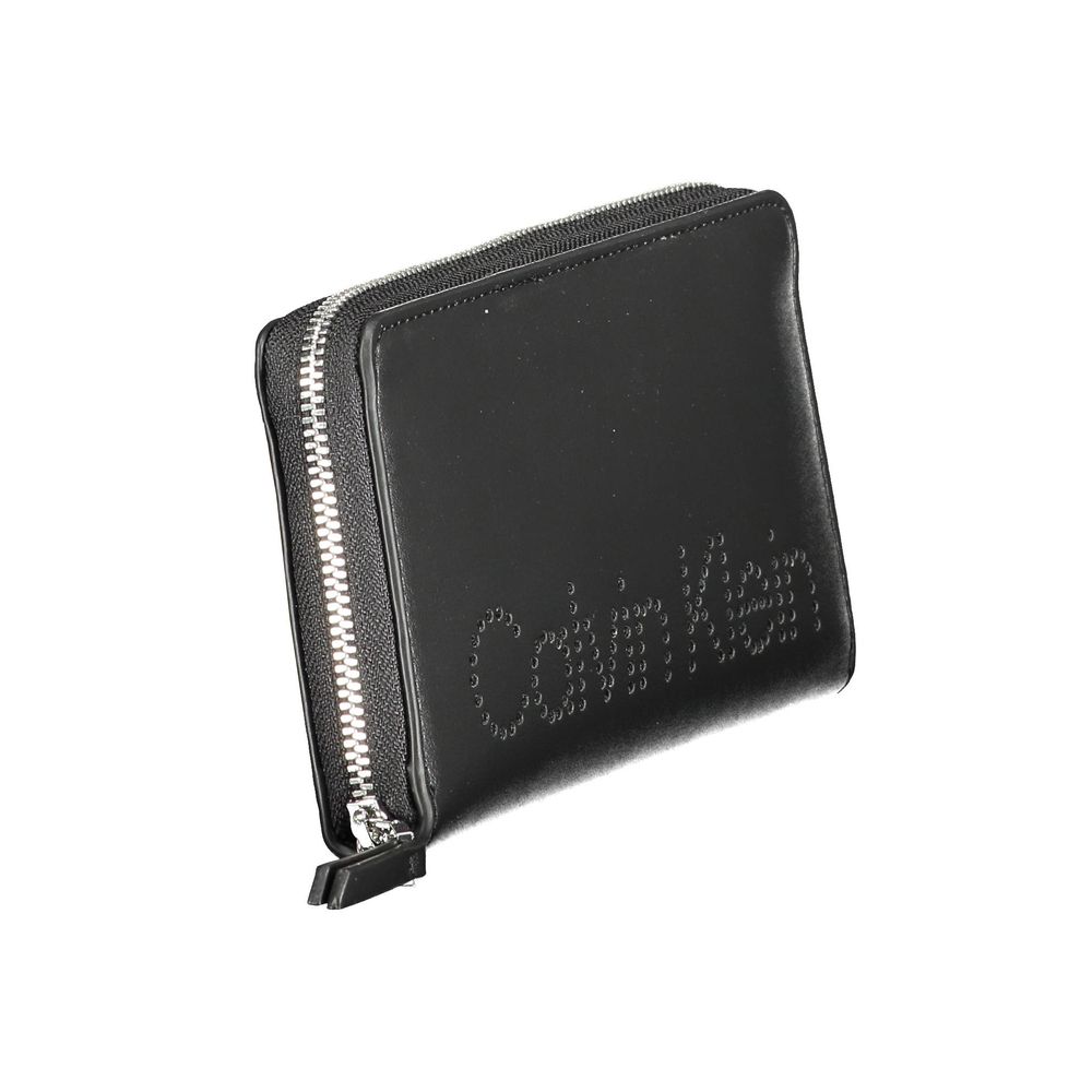 Calvin Klein Black Polyurethane Wallet