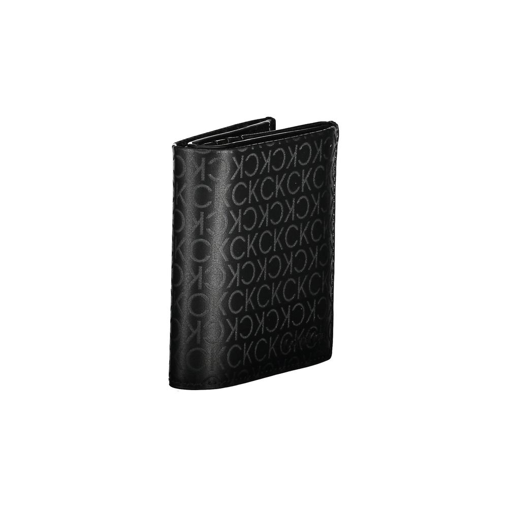 Calvin Klein Black Polyurethane Wallet