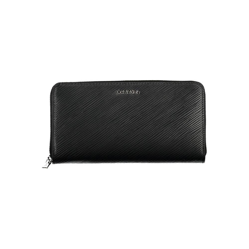 Calvin Klein Black Polyurethane Wallet