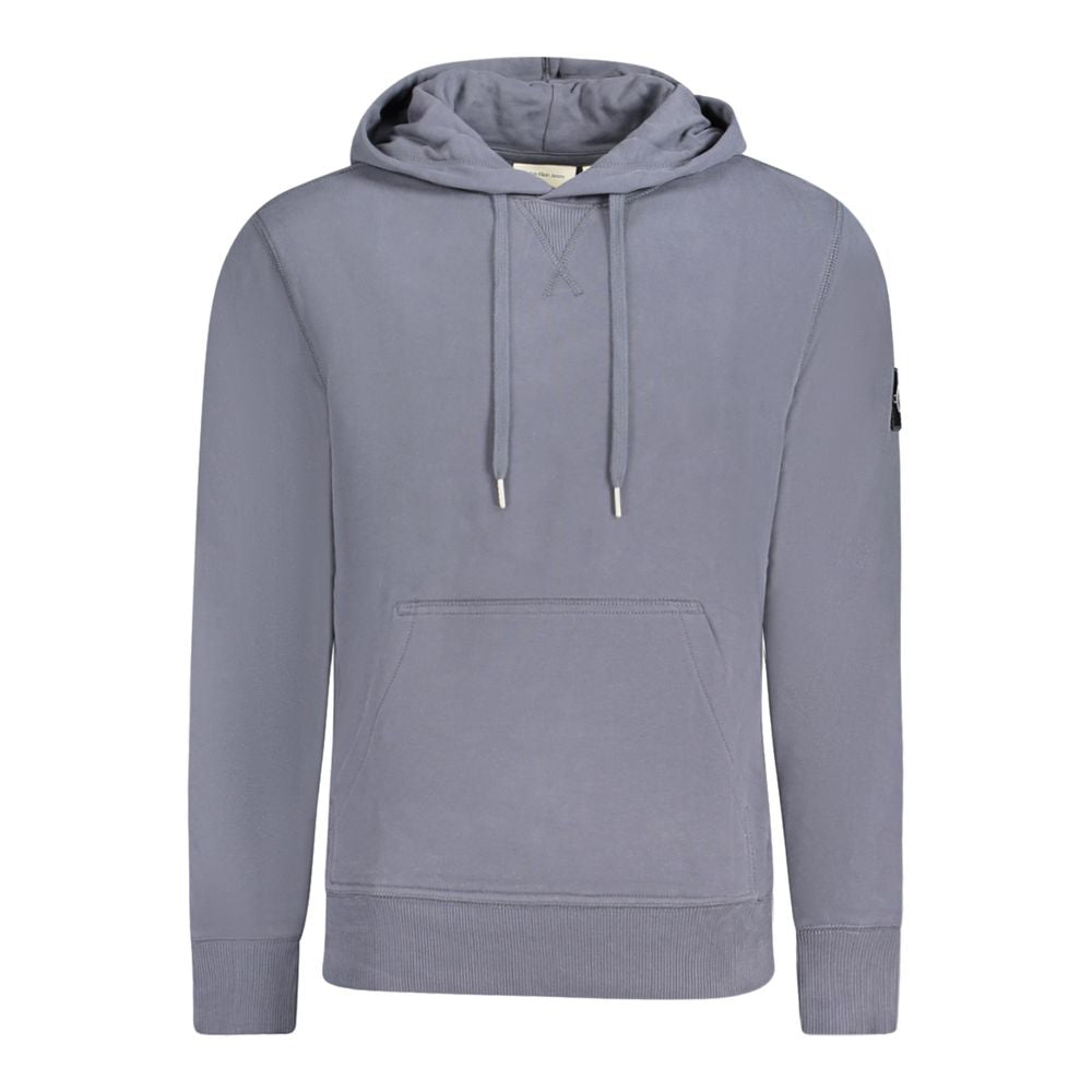 Calvin Klein Blue Cotton Sweater