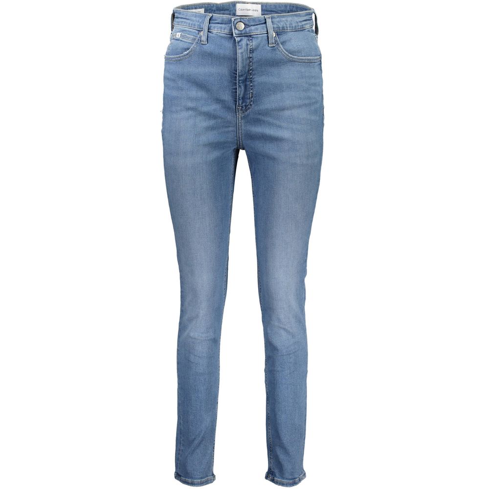 Calvin Klein Blue Cotton Jeans