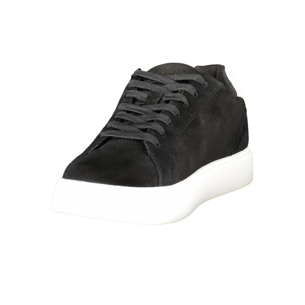 Calvin Klein Black Leather Sneakers