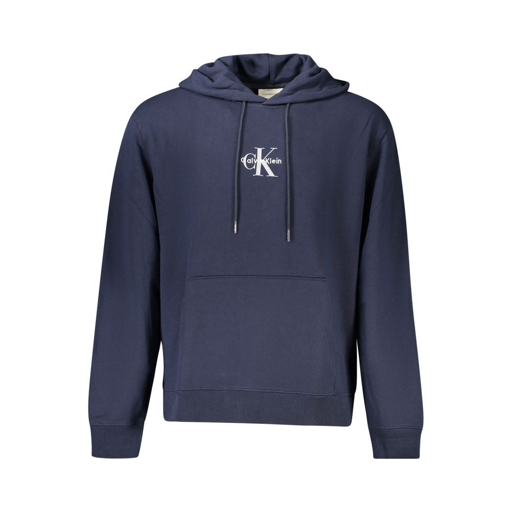 Calvin Klein Blue Cotton Sweatshirt