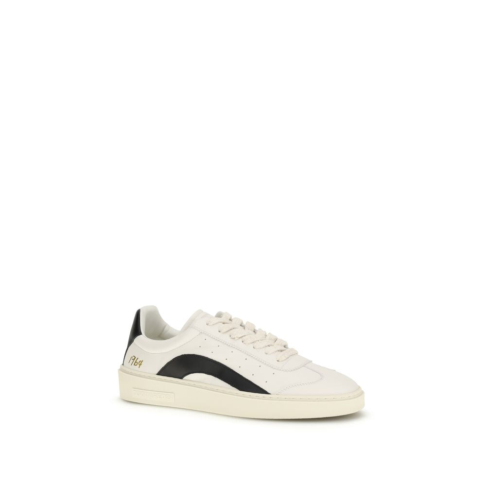 Dsquared2 Multicolour Calf Leather Low Top Sneakers