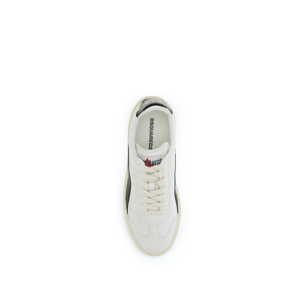 Dsquared2 Multicolour Calf Leather Low Top Sneakers